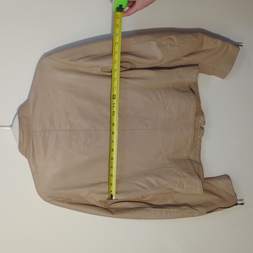Handmade Italian Leather Jacket - Picture 2 of 3